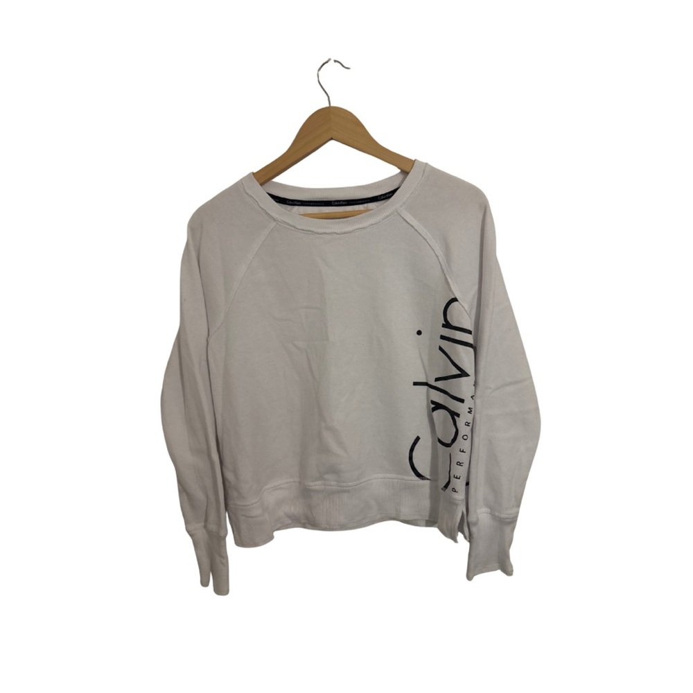 Calvin Klein White Sweatshirt
